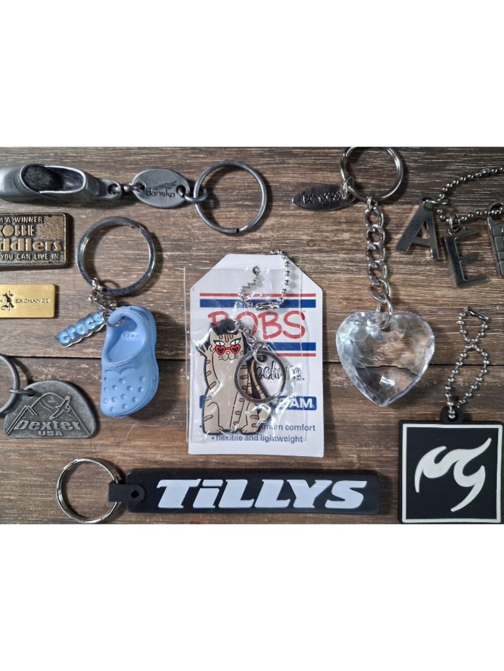 Shoe Fashion Charm Lot Keychain Fob Bag Tag Skechers Bobs Dansko Other Various